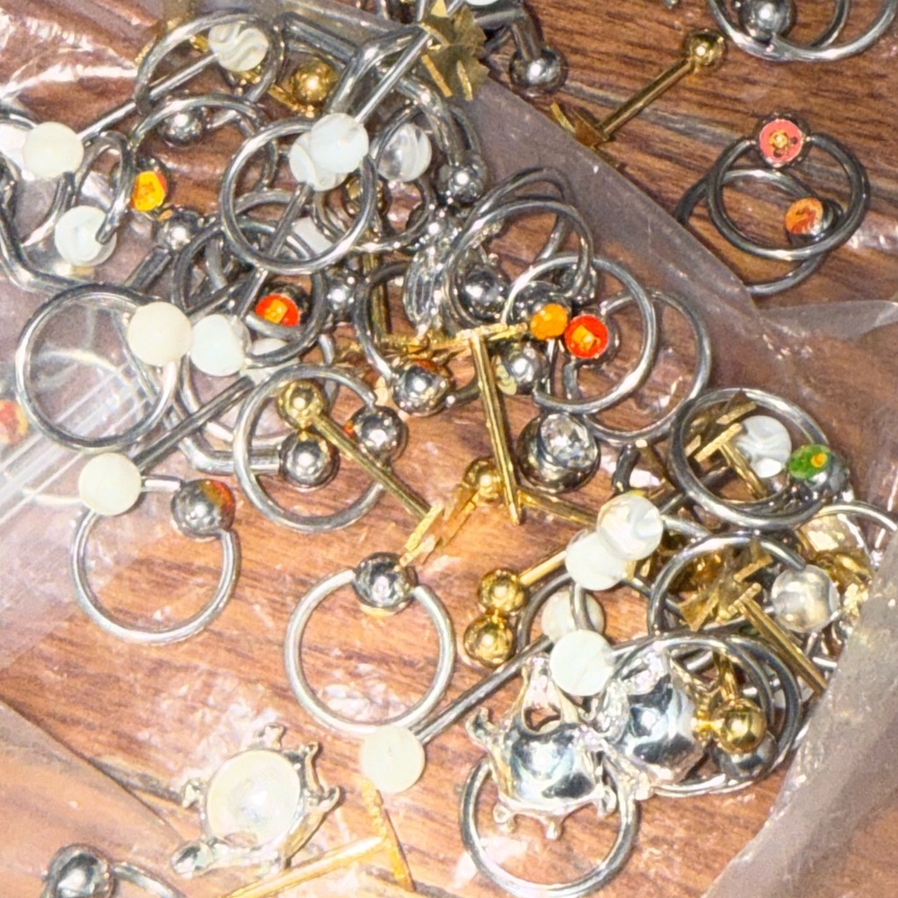 Mixed Metal and Gemstone Rings